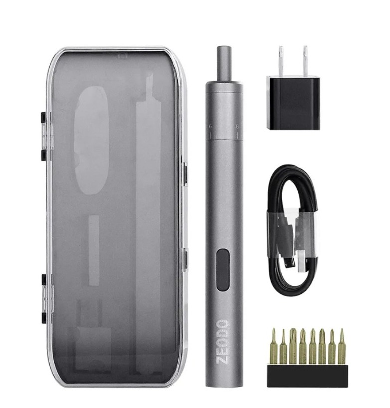 Kit Destornillador Electrico Recargable